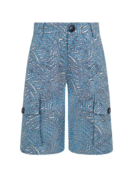 Szorty cargo dziecięce Missoni niebieskie