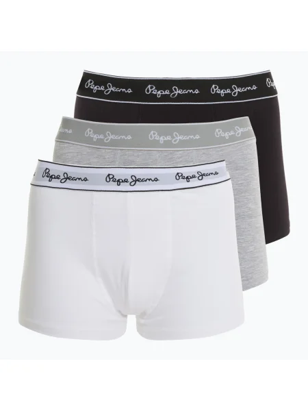 Boxeri pentru bărbați Pepe Jeans Pepe Tk 3 pary marl grey gri
