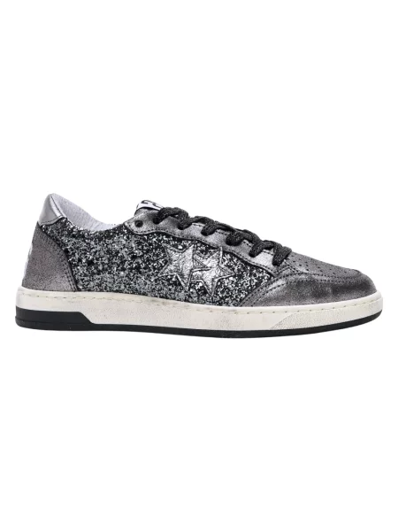 Sneakersy 2star skórzane szare