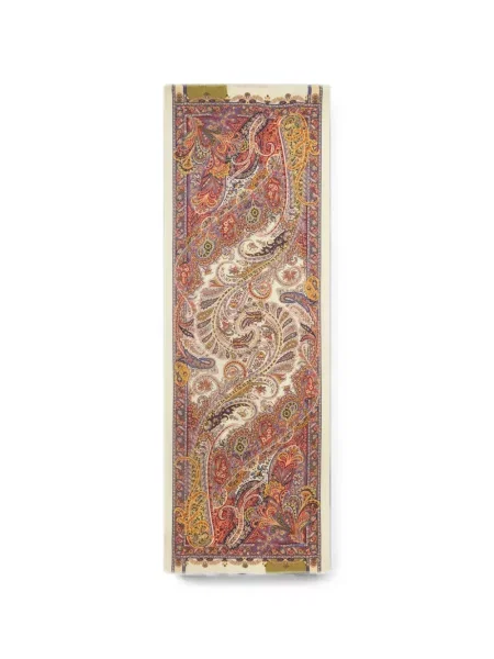 Fular Etro de mătase cu imagine cu model paisley