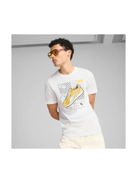 Puma Tricou Sneaker alb