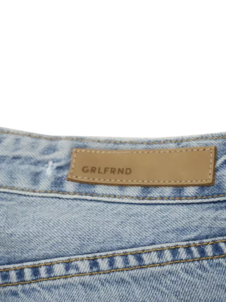 Jeansy Grlfrnd niebieskie