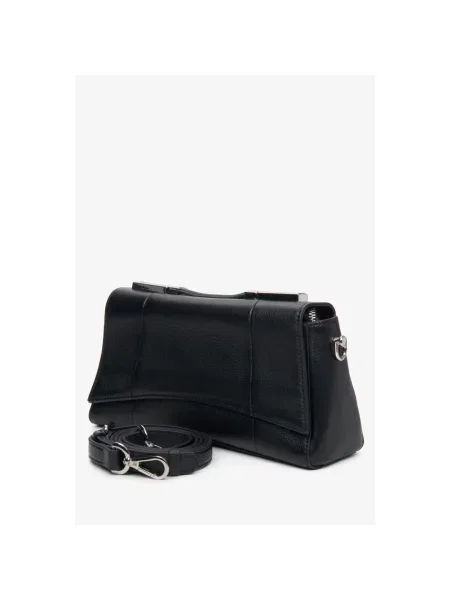 Кожаная сумка Estro черная