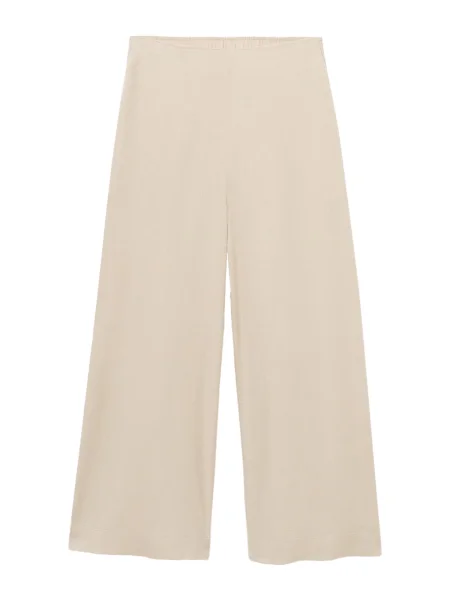 MANGO Pantaloni LINOVISF' bej