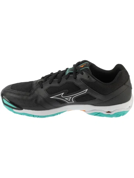 Hádzanárske topánky Mizuno Wave Phantom 3 black/tangelo/ice green čierna