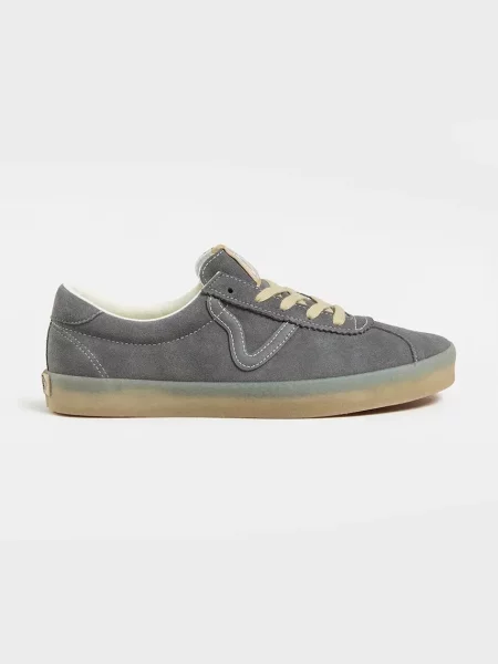 Велурени кецове Vans Sport Low унисекс сиво