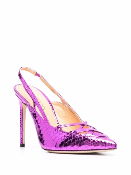 Pantofi cu toc Giannico violet