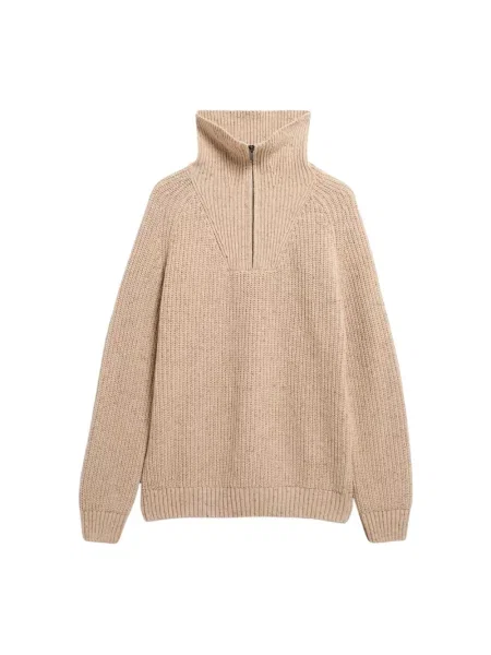Dzianinowy sweter Armedangels beżowy