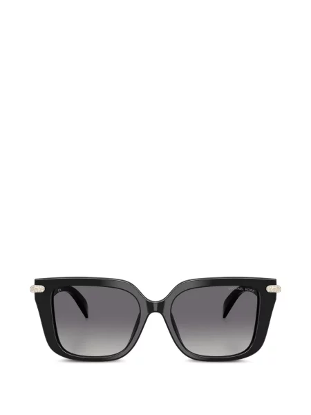 Ochelari de soare pătrați Michael Kors negru