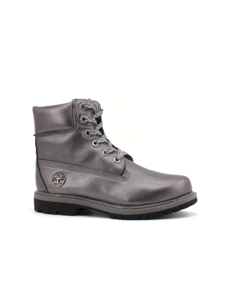 Buty do kostki Timberland skórzane szare