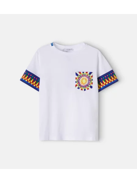 Gyerek póló Dolce&gabbana fehér