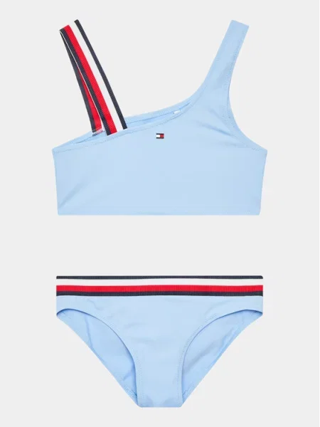 Tommy Hilfiger Strój kąpielowy Bralette niebieski
