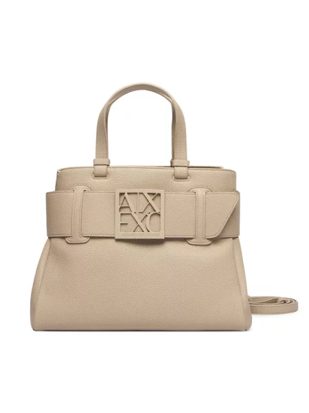 Torebka crossbody Armani Exchange beżowa