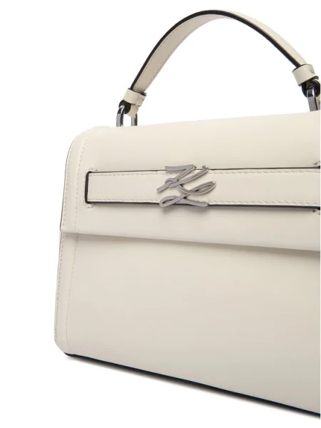 Karl Lagerfeld Kézitáska Autograph piszkosfehér fehér