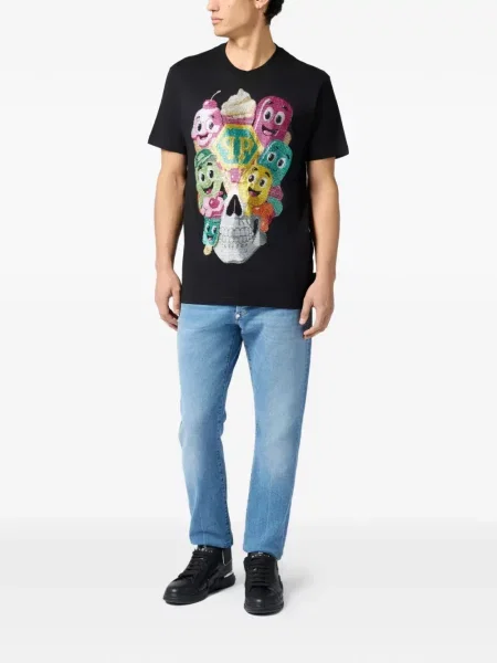 Tricou Philipp Plein negru