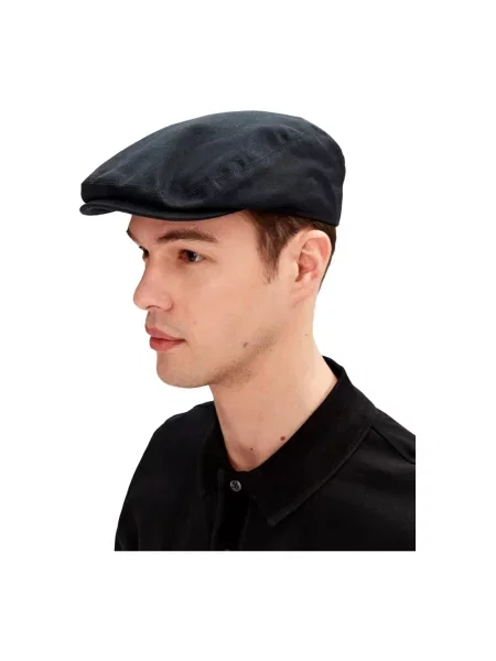 Czapka z daszkiem Barbour bez obcasa niebieska