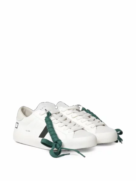 Sneakerși D.a.t.e. din piele cu imagine alb