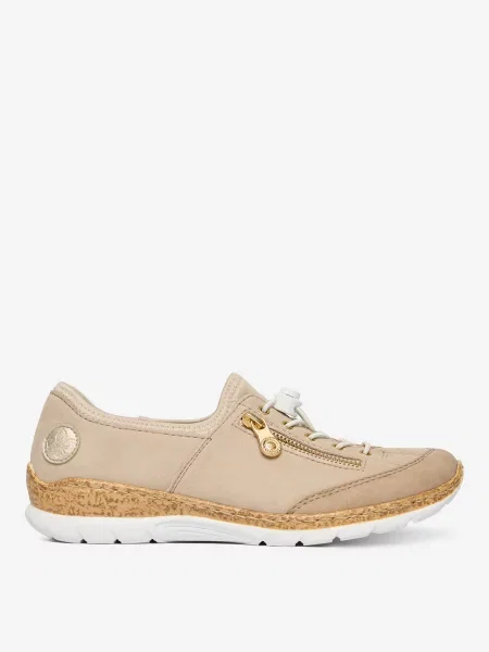 Sneakersy beżowe