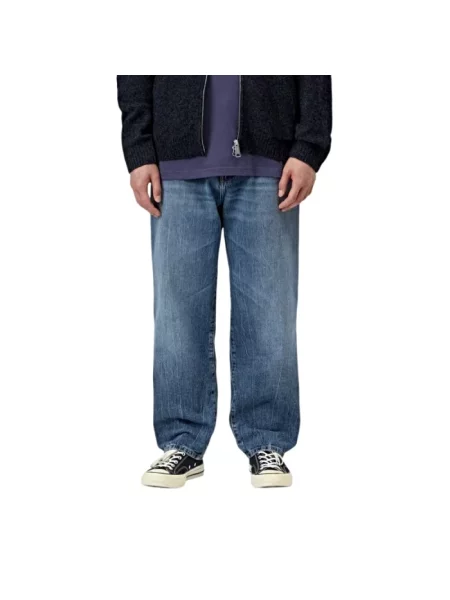 Jeansy Carhartt Wip niebieskie