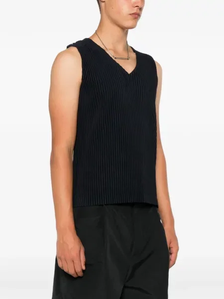 Tricou Homme Plisse Issey Miyake albastru