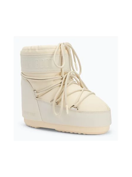 Черевики зимові Moon Boot Icon Low Rubber cream бежеві