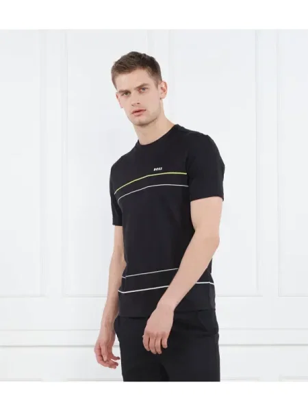 BOSS GREEN Tricou Tee 11 negru