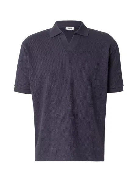 Drykorn Polokošile Z Piké Acayo Relaxed Fit tmavě modrá
