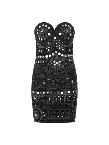 Sukienka Moschino czarna