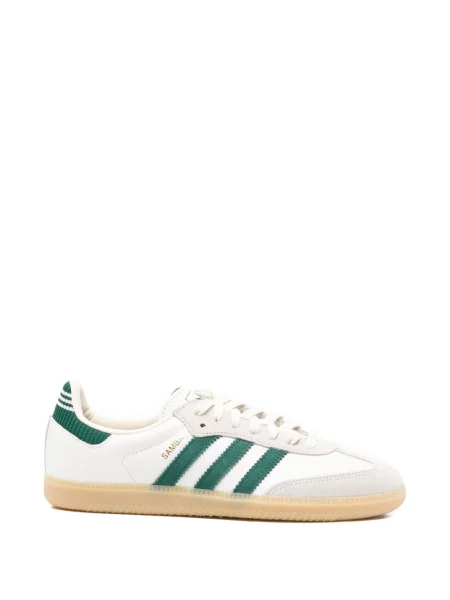 Sneakerși Adidas Samba cu dungi cu glugă albastru