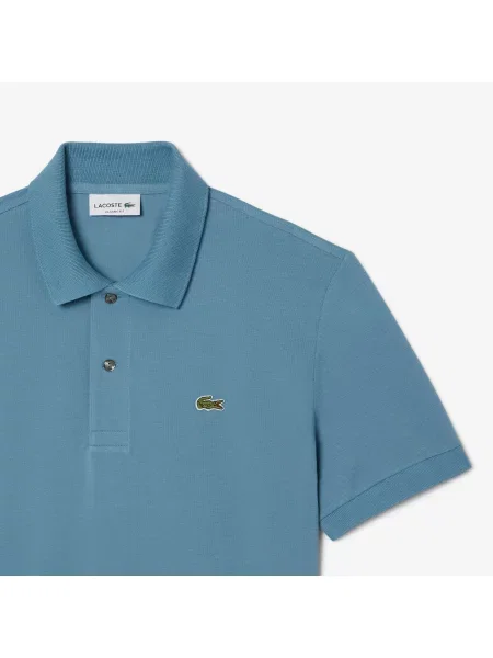 Lacoste поло чоловіче Classic Fit блакитне