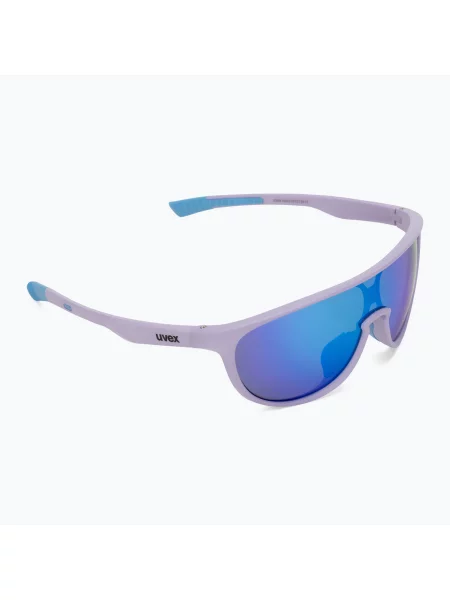 Детски слънчеви очила Sportstyle lavender matt/mirror blue синьо