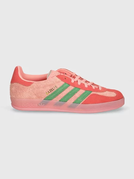 Superge iz semiša adidas Originals Gazelle Indoor roza