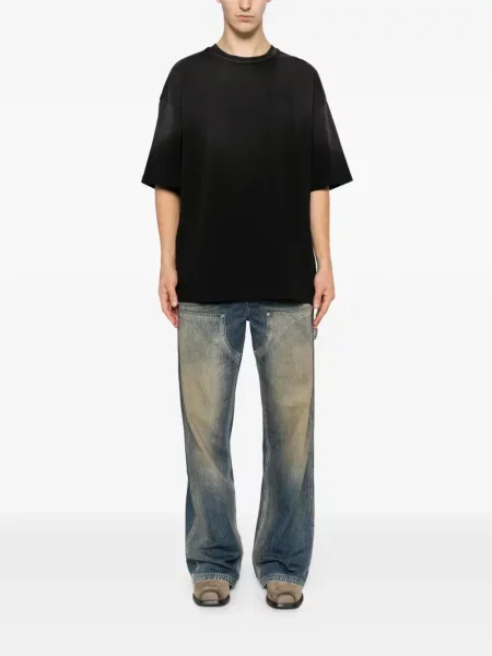 Tricou Amiri cu imagine negru