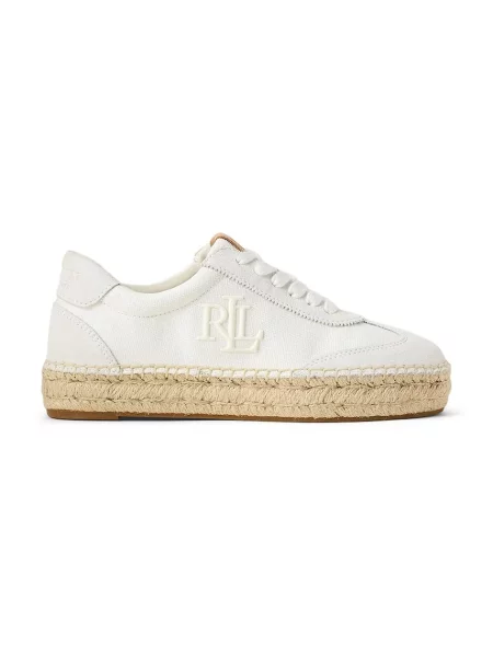 Tenisky Lauren Ralph Lauren Luize Sneaker biela