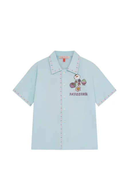 Scurt cămașă Mira Mikati albastru