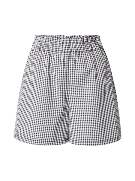 ABOUT YOU Pantaloni Miles negru alb