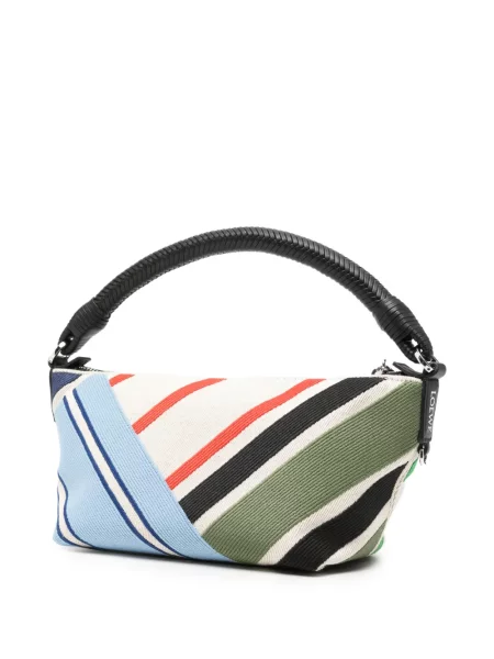 Geantă shopper Loewe cu dungi