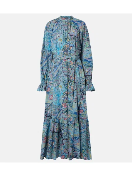 Rochie tip cămașă Etro cu model paisley de costum