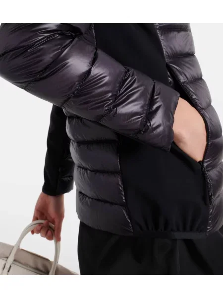 Geacă cu puf Moncler negru