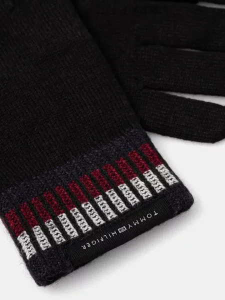 Rękawiczki Damskie Tommy Hilfiger czarne
