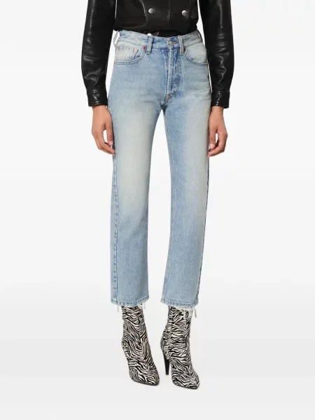 Decupat blugi Isabel Marant albastru