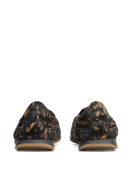 Pantofi loafer Ash cu imagine cu model leopard maro