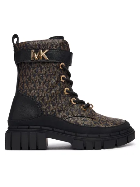 Michael Kors Kids Čizme BLAKE MK / crna smeđa