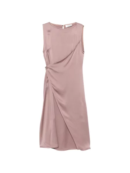 Rochie midi Lanvin fără mâneci plic roz