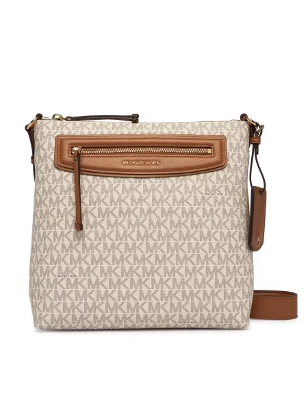 Rankinė MICHAEL Michael Kors Jet Set Travel Kreminė smėlinė
