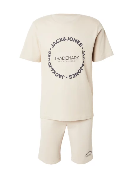 JACK & JONES Trening JJBENSON șamoa / fumuriu albastru
