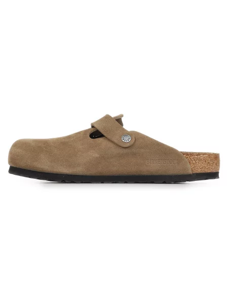 BIRKENSTOCK Pantofle Boston světle hnědá