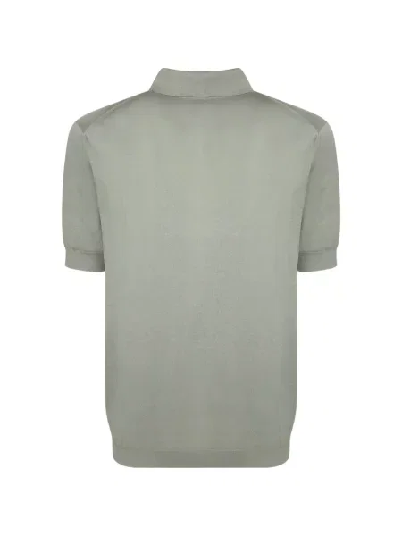 Scurt tricou polo Dell'oglio verde
