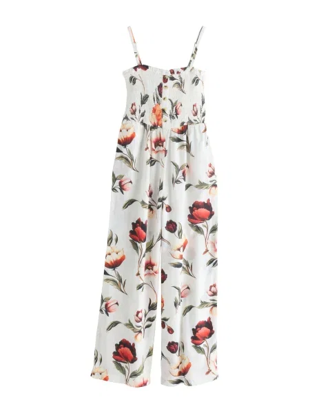 Next Salopeta oliv / portocaliu / roșu carmin alb