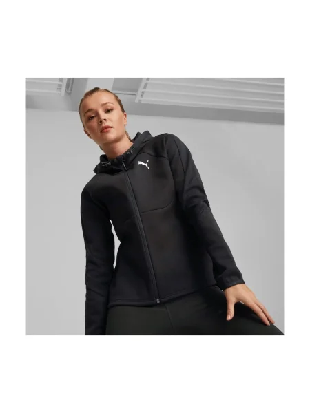 Hanorac cu glugă Puma negru